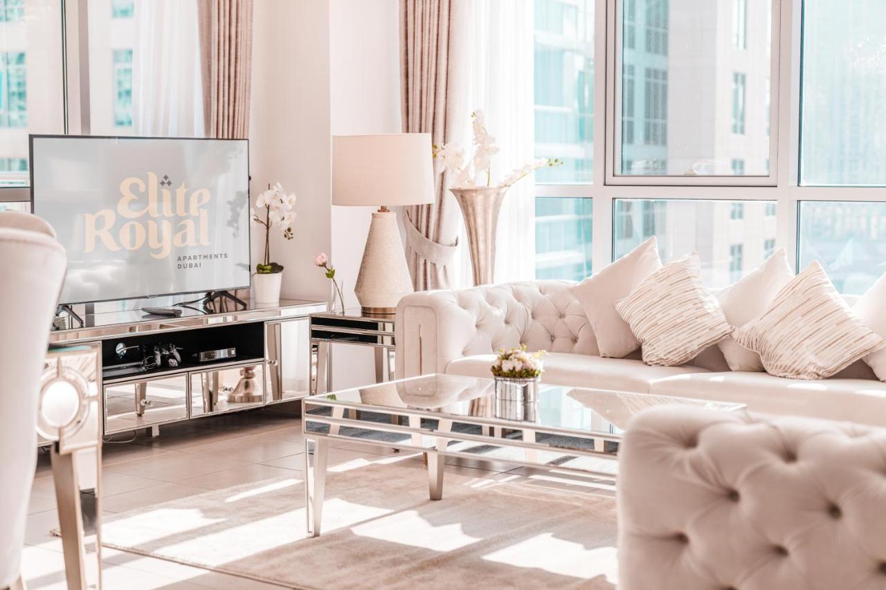 Elite Royal Apartment - Full Burj Khalifa & Fountain View - Ruby ดูไบ ภายนอก รูปภาพ